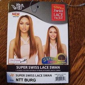 Lace Front Wig - color NTT BURG